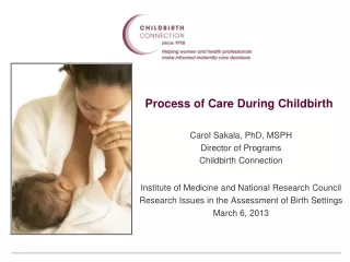 Process of Care During Childbirth