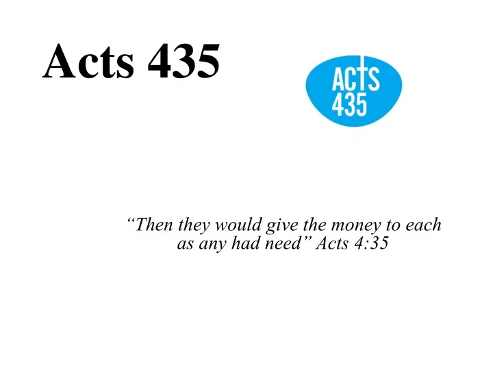 acts 435