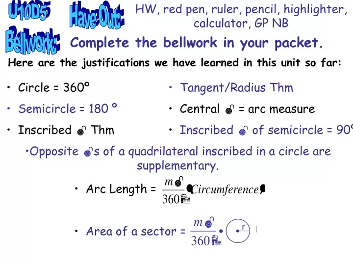 hw red pen ruler pencil highlighter calculator