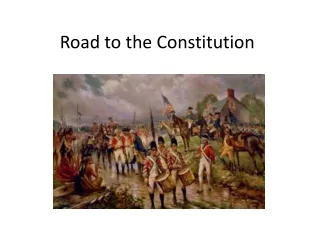 Road to the Constitution