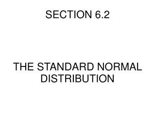 SECTION 6.2