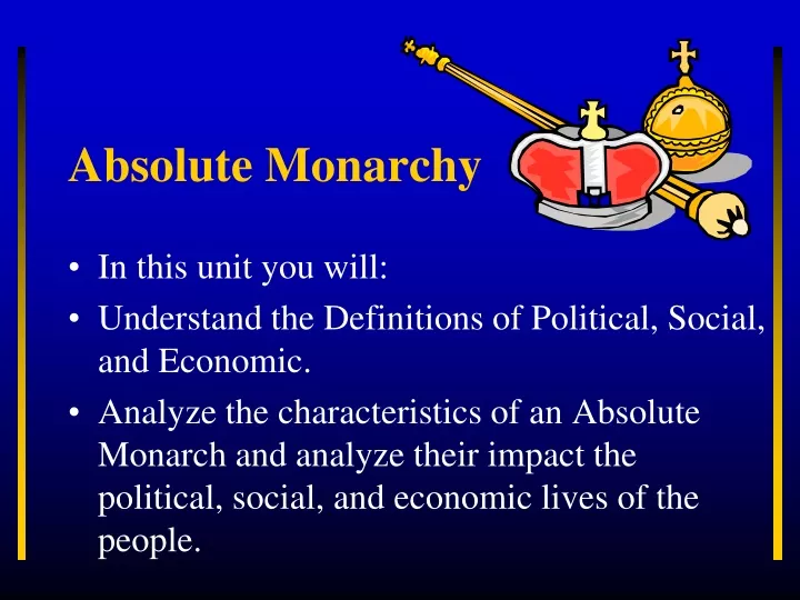 absolute monarchy