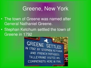 Greene, New York