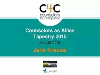 Counselors as Allies Tapestry 2015