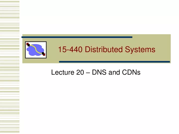 15 440 distributed systems