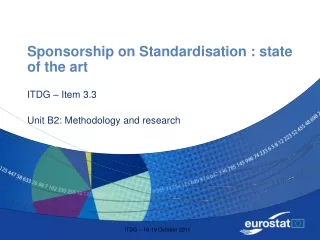 Sponsorship on Standardisation : state of the art