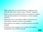 Key Concepts in Genetic Information Flow and DNA Replication - slide 1