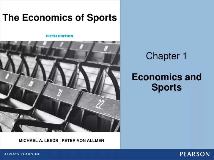 the economics of sports