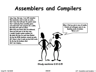 Assemblers and Compilers