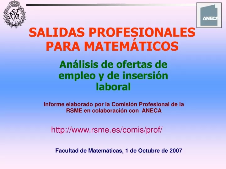 an lisis de ofertas de empleo y de insersi n laboral