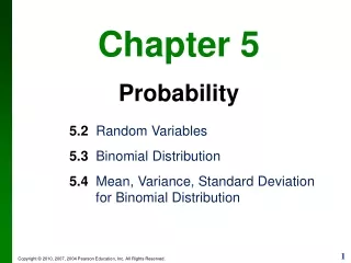Chapter 5 Probability