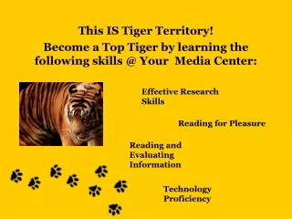 This IS Tiger Territory!