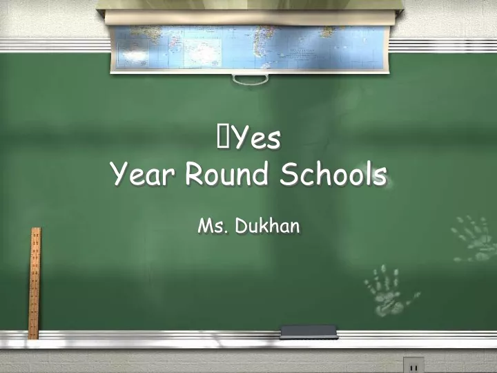 yes year round schools