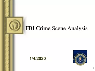 FBI Crime Scene Analysis