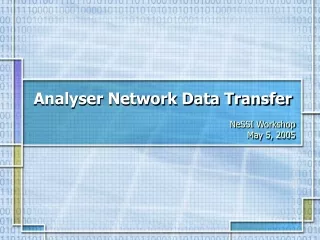 Analyser Network Data Transfer