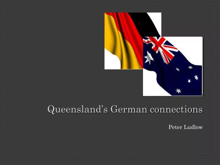 queensland s german connections