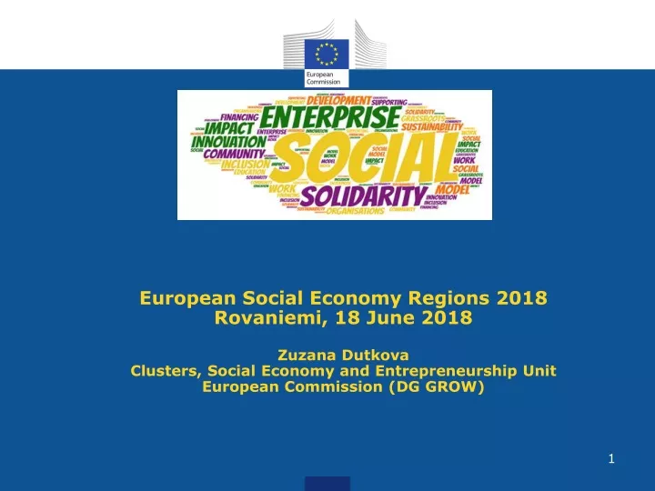 europe an social economy regions 2018 rovaniemi