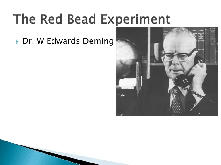 the red bead experiment