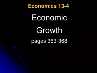 Economics 13-4