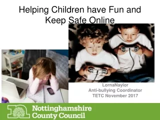 Helping Children have Fun and Keep Safe Online