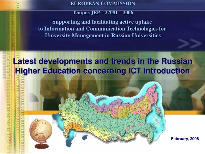latest developments and trends in the russian higher education concerning ict introduction
