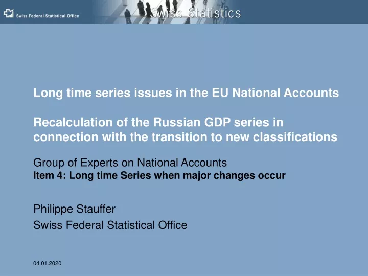 philippe stauffer swiss federal statistical office