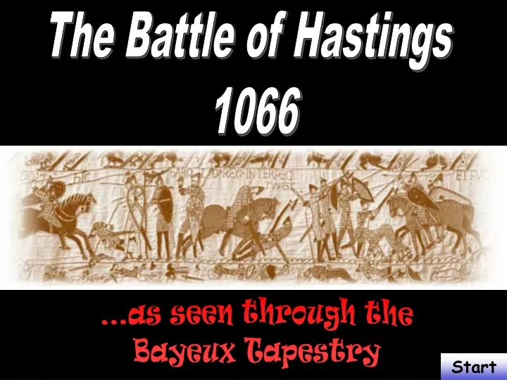 the battle of hastings 1066