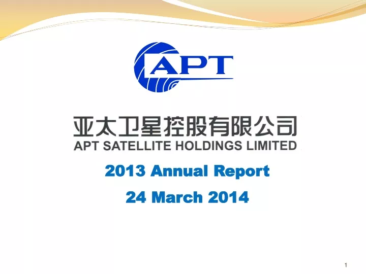 2013 annual report 24 march 2014
