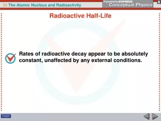 Radioactive Half-Life