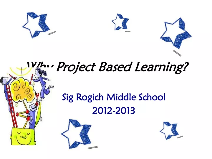 why project based learning