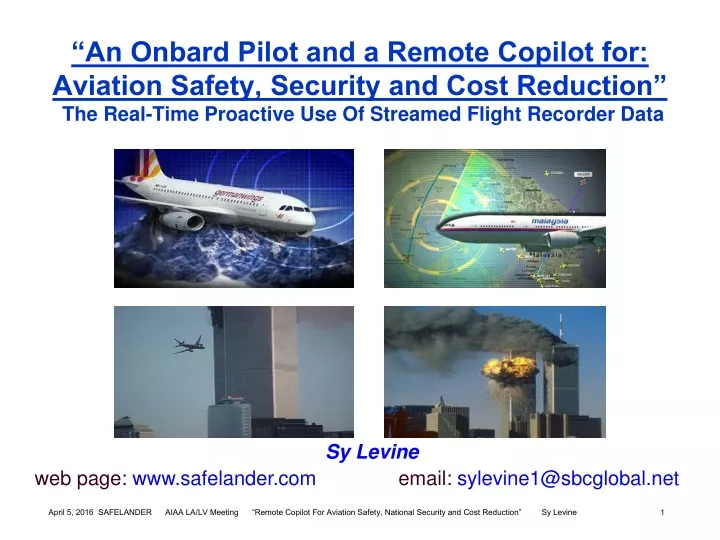 an onbard pilot and a remote copilot for aviation
