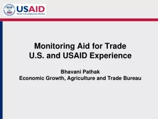 Progression of US Aid For Trade
