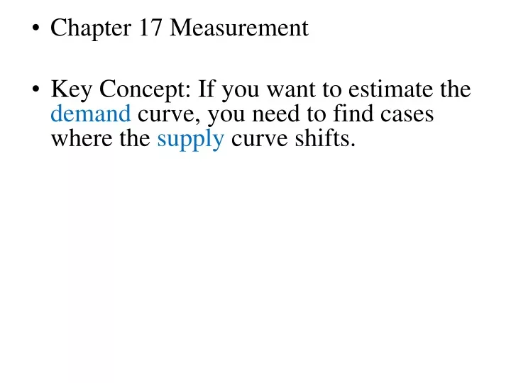 chapter 17 measurement key concept if you want