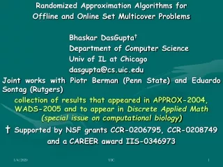 Randomized Approximation Algorithms for  Offline and Online Set Multicover Problems