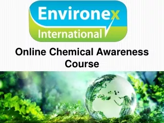 Online Chemical Awareness Course