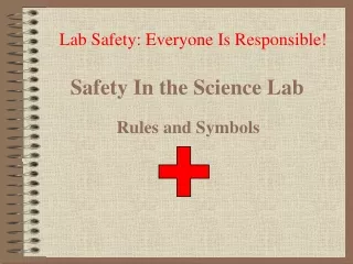 Safety In the Science Lab