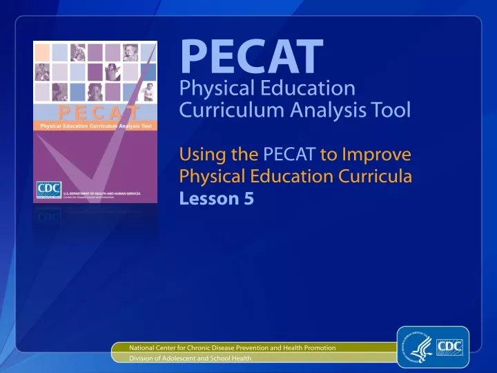 pecat physical education curriculum analysis tool