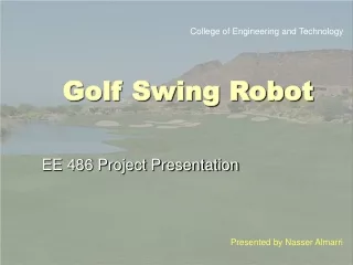 Golf Swing Robot