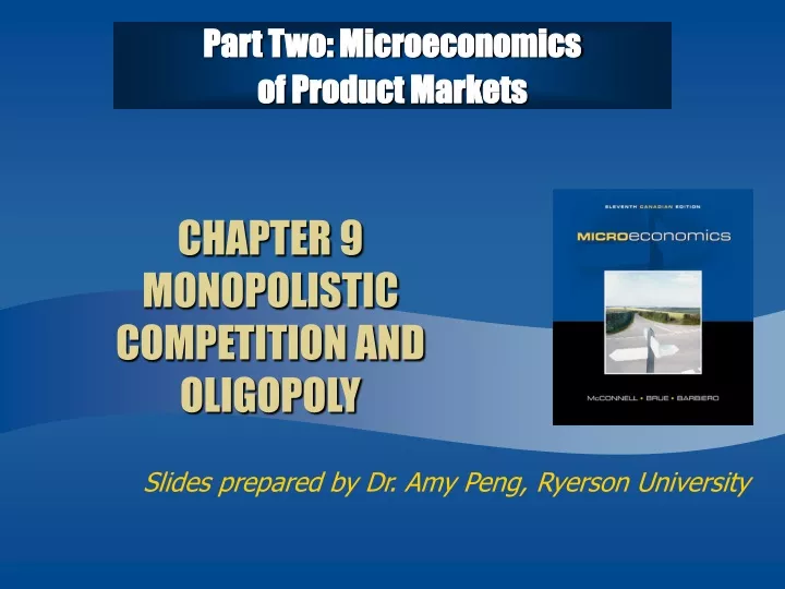 part two microeconomics of product markets