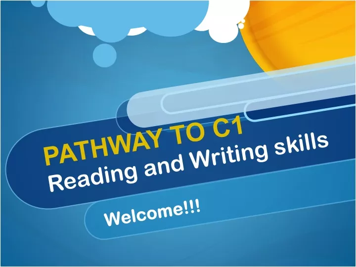 pathway to c1 reading and writing skills