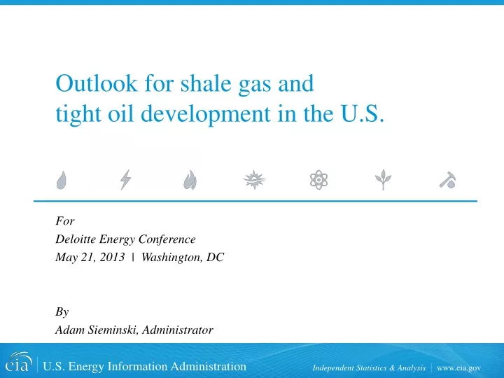 outlook for shale gas and tight oil development in the u s