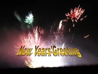 New Years'Greeting