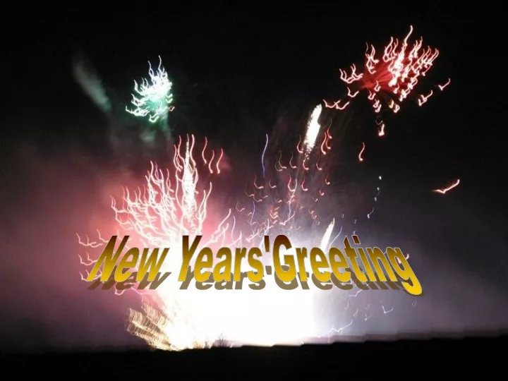 new years greeting