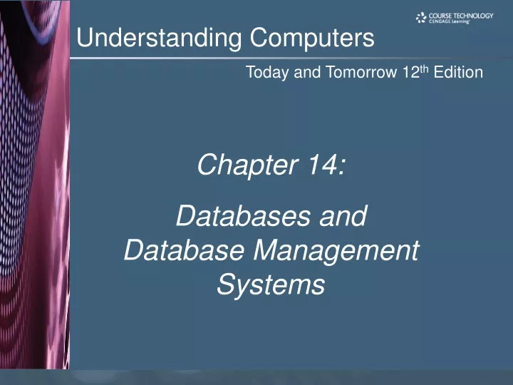 chapter 14 databases and database management