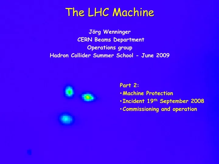 the lhc machine