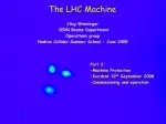The LHC Machine - slide 1