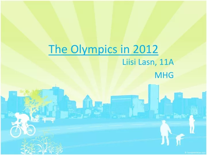 the olympics in 2012