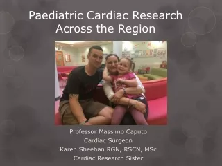 Paediatric Cardiac Research Across the Region
