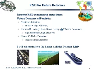 R&amp;D for Future Detectors