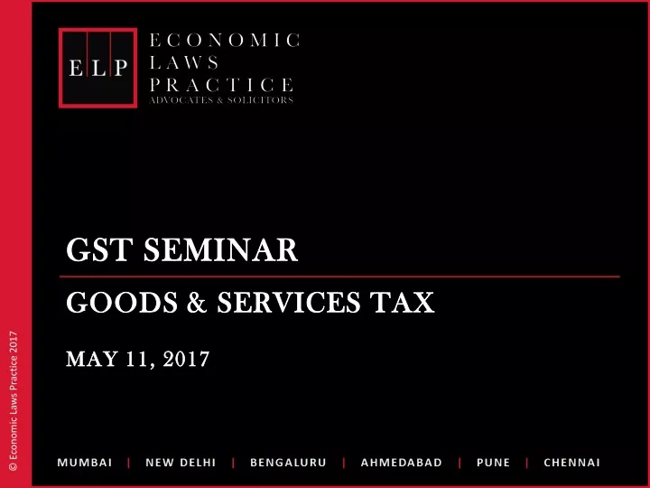 gst seminar